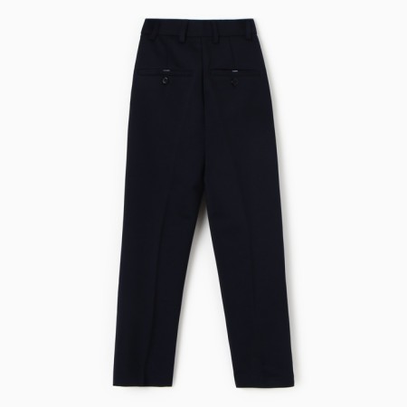 Pants for boys, dark blue color, size 22 (height 122-128)-4