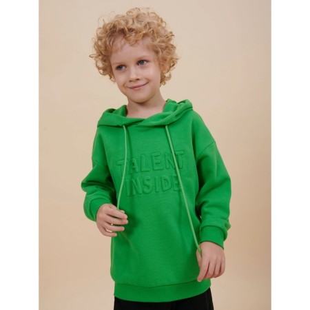 Sweatshirt for boys, height 146 cm, apple color