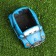 Pot "Machine" Blue, 14x9x7.5cm