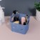 Organizer for storage "WAVE", with handles, 1 section, 13 × 9 × 11.5 cm, color mix