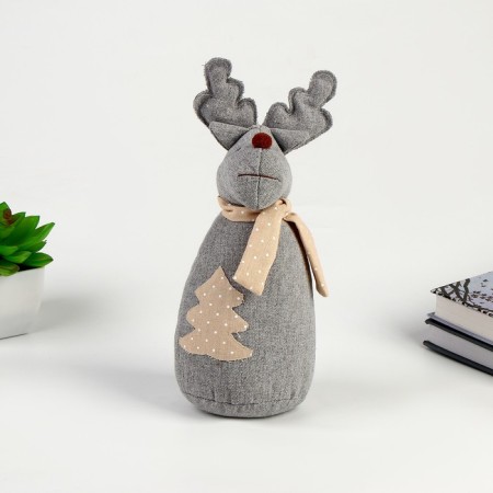 Soft toy "Deer" with sand, color mix