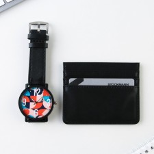 Set: Watch of Bandy and Cardholder 