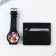 Set: Watch of Bandy and Cardholder "All its Time"