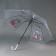 Umbrella children's "Unicorn" semi -automatic transparent, d = 90cm