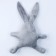 Auto -toe “Don't Bibika, I am already scary”, hare, on suction cups