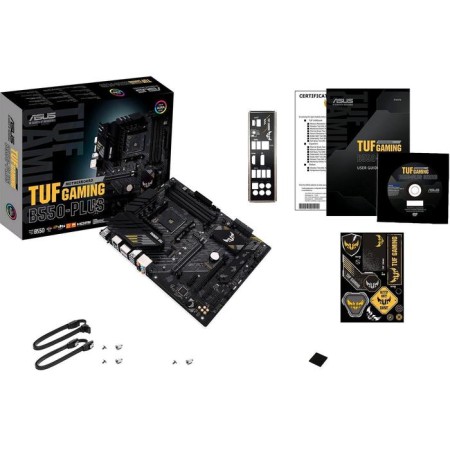 The ASUS TUF Gaming B550-Plus, AM4, B550, 4XDDR4, HDMI, DP, ATX Maternity Code-3