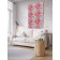 Decorative panel with photo printing "Boke of hearts", vertical, size 100x150 cm