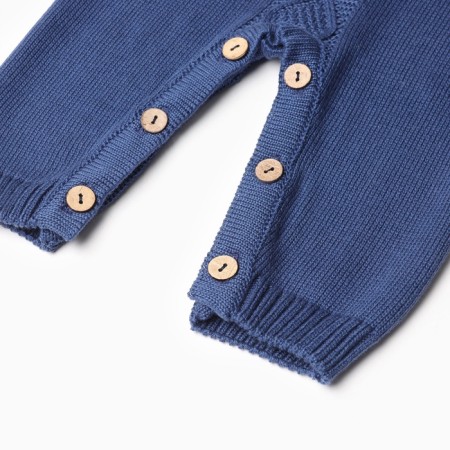Combine Children's Knitted Minaku, height 56-62, blue color-9