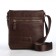 Male bag, xl zolo, brown color