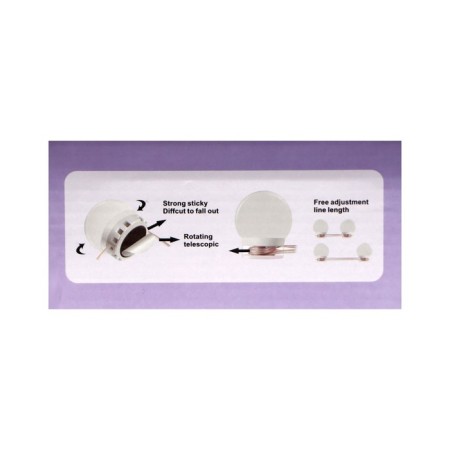 A set of LED lamps for illuminating the mirror, 10pcs, controller, from USB, 3000 - 6500k-12