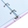 Notebook on rings, 160 sheets in the Caribbean Lenovers cage, solid cover, glossy lamination, shift block 60 g/m2