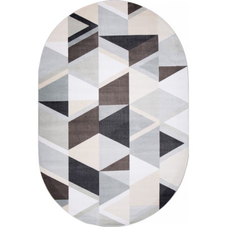 Oval carpet Merinos Valencia Deluxe, size 200x400 cm, color Blue