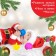 Gift set of developing tactile balls "New Year's Enterprise", 3 pcs., New Year's gift packaging, crumb I