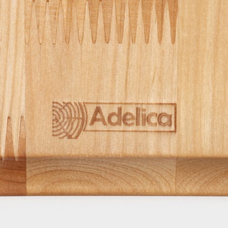 Board - Serving dish ADELICA "Lopata", 25 × 16.7 × 1.8 cm, saturated with mineral oil, birch-8