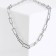 The necklace "chain" is not a standard, the color is silver, l = 45 cm