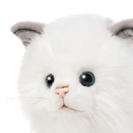 Soft toy "Cat Turkish Angora", 25 cm mt-ts112301-25-2
