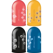 Plastic grinder Faber-Castell Jelly, 1 hole, container, mix