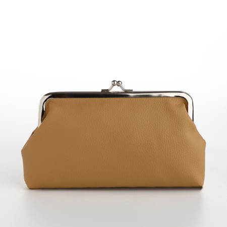 Cosmetic bag, beige color-1
