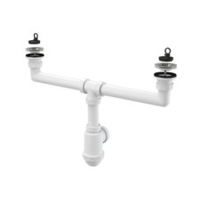 Siphon for the ALCADRAIN A449-DN50/40, D = 70 mm, with a stainless grill