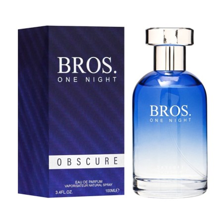 Tuale water men's BROS ONE NIGHT OBSCURE (based on Hugo Boss Bottled Night), 100 ml 1070975
