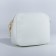 Bag Cross-Bodi with a zipper, white color