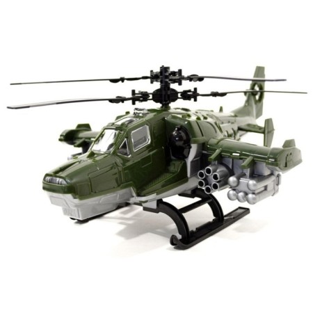 Military tractor "Shield", with a helicopter-4