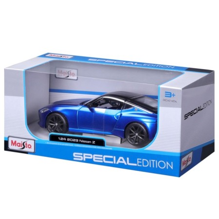 MASTO DIE-CAST 2023 Nissan Z machine, opening doors, 1:24, blue color-12