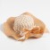Women's hat, beige color, size 56-58