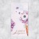 Envenue for money "Birthday" embossing, 16.5 × 8 cm