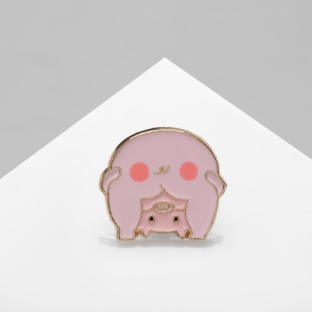 The “piglet” icon, pink color in gold-2