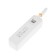 External battery DX151, 5000 mAh, USB, Type-C, Type-C cable, lantern, white