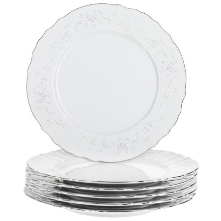 Small plate bernadotte, decor "Decol, Platinum layering", 27 cm