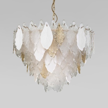 Suspended Bogate’s Leaf 369, E14, 21x40W, 794x794 mm, brass color-3