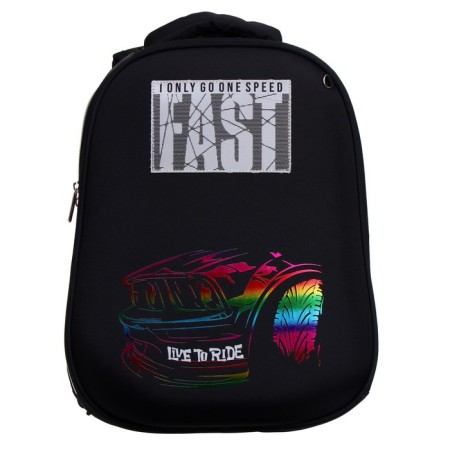 Frame backpack 38 x 29 x 17 cm, ergonomic back, Devente Choice Lite Fast, a watch as a gift, 17 liters-1