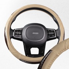 SkyWay Luxury-4 scrap braid, beige, eco-leather, s01102380