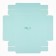 Box Gift folding carrion for colors, packaging, "turquoise", 20 x 20 x 4 cm