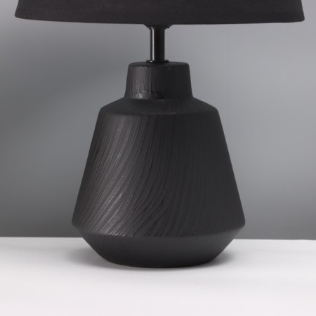 Table lamp "Lily" 1x40W E27 Black 25x25x38, 5cm-3
