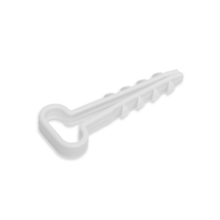 Dowel-homut "tundra", for a flat cable, nylon, 14 mm, white, 100 pcs-2