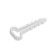 Dowel-homut "tundra", for a flat cable, nylon, 14 mm, white, 100 pcs