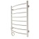 Electric towel "Sanprise" Classic P8, 500x800 mm, left, white