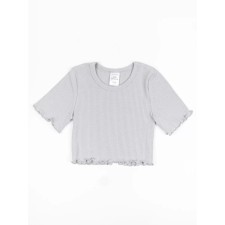 TOP for girls, height 152 cm, gray color