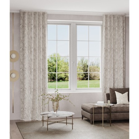 Curtain "Caprice", size 200x280 cm, sipia color