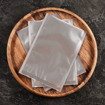 Foil heat package for grill, 15 x 22 cm, 100 μm set 100pcs-2