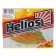 The Helios Shaggy Pepper Green & Orange, 8.5 cm, 5 pcs. (HS-16-018)