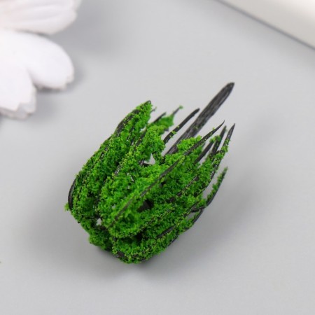 Artificial plant for creativity plastic "Boys -out Iva" 4 cm-2