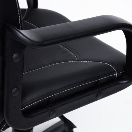 PARMA Eco-leather chair, black 36-6-7