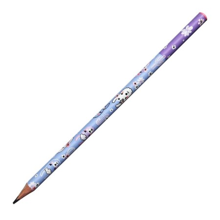 Pencil Chernographic 2 mm Happy Graphix "Circus. Lama", NV, three -sided-1