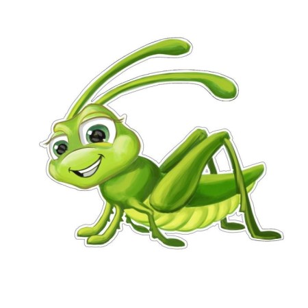 Thermalrotransfer "grasshopper", 16 x 15 cm, set 10 pcs.-1