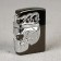 Lighter gasoline "Momento Mori", 5.5 x 3.8 cm.