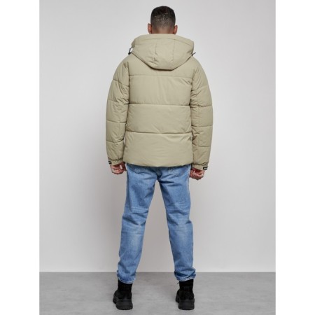 Male Winter jacket, size 58, light green color